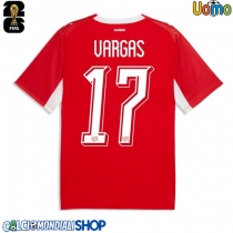 Maglie da calcio Svizzera Ruben Vargas #17 Prima Maglia Mondiali 2026  Manica Corta